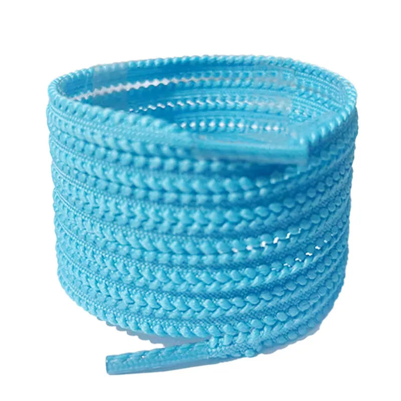 Multicolor Track Anti-slip Serrated Shoelaces Canvas Black White Runing Shoes laces Women Men Sport Casual Net Shoes Shoelaces