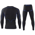 Men Sport Thermal Underwear Suits Outdoor Cycling Compression Sportswear Quick Dry Breathable Clothes Fitness Running Tracksuits