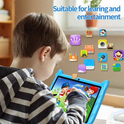 Global Unlocked 7 Inch Kids Educational Tablet 5G WiFi | SAMAG