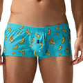 SEOBEAN Men's Cotton Sleepwear U-Shaped Pouch Arro Pants Casual Cotton Home Shorts Trendy Sensual Flat-Bottomed Underwear