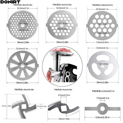 Meat Grinder Pinion Mixer Spare Parts Knife Stainless | SAMAG