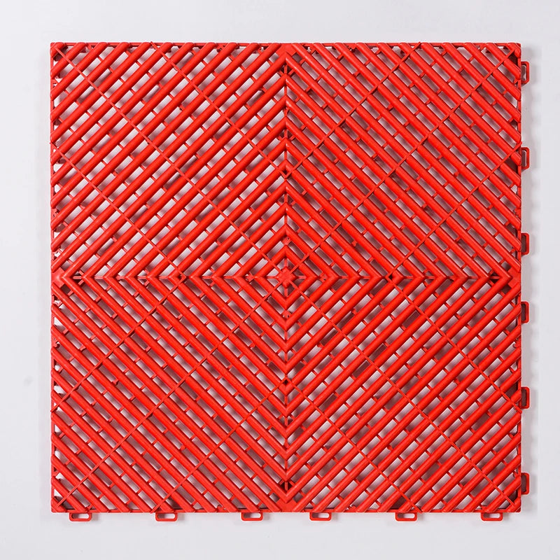 Garage Floor Tile In Interlocking Plastic Grid Floor Car Wash Shop Plastic Interlocking Floor Tiles Pp Pvc For Indoor