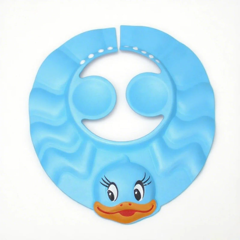 Cute Animal Shower Cap Safety Eye Protection Ear Protection Lightweight Cute Cartoon Baby Bath Protective Cap Shampoo Bath Care