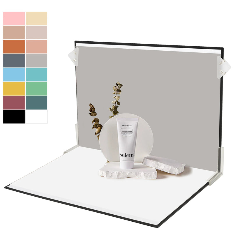 Selens Background Paper Double-Sided Product Photography Backdrops Photo Studio Kits Props  for Food/Makeup/Jewelry/Christmas