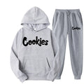 Men and women of the same fashion trend hoodie casual two - piece suit jacket pants brand printing logo - View 10 | SAMAG