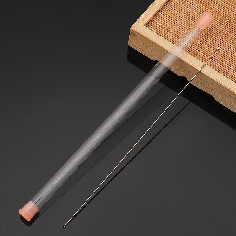 1-7pcs 17cm Long Stainless Steel Beading Needles with Box Beading Pins Accessories for Beads Bracelet Diy Jewelry Making Tools