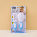 Baby Hair & Body Wash Brush Set-Soft Bristle Bath Scrubber,Gentle Hair Comb & Woolen Care Brush for Gentle Cleansing & Grooming