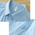 100% Cotton Solid Color Men's Summer Lightweight Short | SAMAG