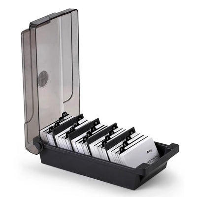 JIELISI Name Card Box Business Holder For Desk | SAMAG