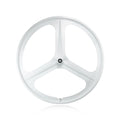 MAGICBROS Fixed Gear Bike Front Wheel 700C Three-Spoke Magnesium Alloy Hub One-Piece Track Bike Single Wheel Hub for Fixed Gear