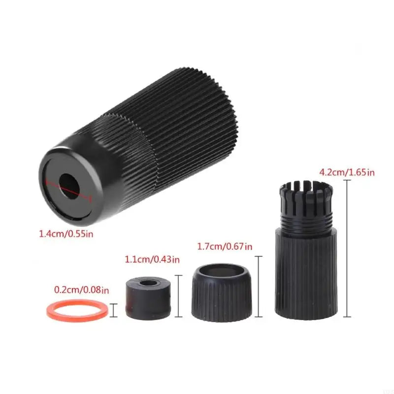 5Pcs White Black RJ45 Waterproof Connector Cap protector Cover For Outdoor Network For Poe IP Camera Pigtail Cable IP Camera