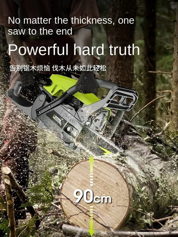 Original Four-stroke  Chain Saw for Woodcutting with Small Size and Electric Control C
