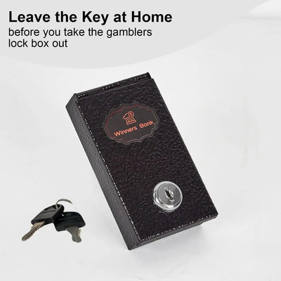 New Metal Cash Box with Key Pocket Sized Winner Bank Reusable Money Safe | SAMAG