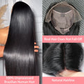 300% Density Straight 5x5 Glueless Human Hair Wigs 30 32 Inch 13x6 Lace Frontal Wig Brazilian Preplucked 13x4 4x4 Lace Front Wig