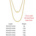 ORSA JEWELS Genuine 925 Sterling Silver Rope Chain Necklace Unisex 1mm 2mm 3mm Italian Twist Rope Chain Choker Gift 40-60cm SC29