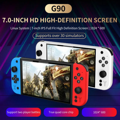 G90 Portable Handheld Game Console 7-inch IPS HD Screen | SAMAG
