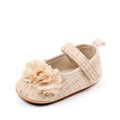 Spring And Autumn New Tweed Floral Baby Pre Walkers Breathable Anti-Slip Rubber Sole Soft Walking Infant Shoes for 0-18 Months