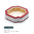 Luxury Chinese Vintage Silk Wooden Jewelry Box, Countertop Display Tray for Perfume Ring Bracelet, Velvet Gemstone Jade Storage