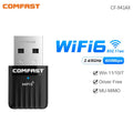 COMFAST AX600 Adaptador WiFi 6 USB Adapter 5GHz/2G Antena Para PC Dongle Network Card AX300 6 Cle De Rede - Visuel 6 | SAMAG