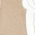 Sequined V-Neck Vest, Elegant and Sexy Sleeveless Top, Suitable for Summer and Spring, Women's Clothing