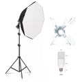 SH 50x70CM Photography Softbox Lighting Kits Professional Continuous Light System Equipment For Photo Studio
