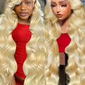 613 Hd Lace Frontal Wig 13x6 Body Wave Wig Raw Hair Vietnamien PrePlucked Blonde 13x4 Lace Front Wig Human Hair 360 Lace 30" 40"