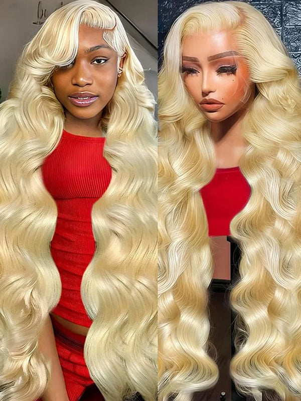 613 Hd Lace Frontal Wig 13x6 Body Wave Wig Raw Hair Vietnamien PrePlucked Blonde 13x4 Lace Front Wig Human Hair 360 Lace 30" 40"