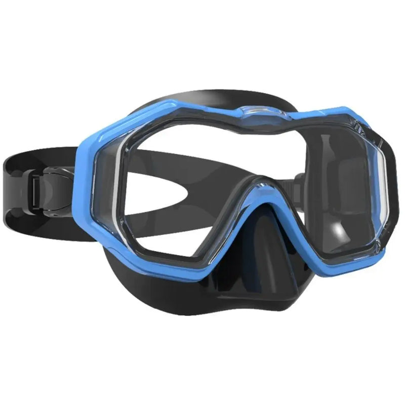Unisex PC Glass Swim Goggles with Nose Cover PVC Strap | SAMAG