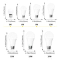 4PCS E27 E14 LED Bulb AC220V SMD2835 3W 6W 9W 12W 15W 18W 20W LED Lamp Cold Warm White Led Bulbs Indoor Lighting