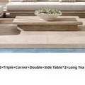 Japanese Style Waterproof and Sunscreen Garden Sofa, Minimalist Designer, Modern Garden Sofa, Artistic Outdoor Furniture, Divano