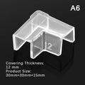 4X Silicone Transparent Anti-collision Fish Tank Corner Protector Adhesive Free Protective Cover Aquarium Accessories