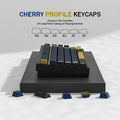 KBDiy GMK Blue Samurai Keycap Cherry Profile Double Shot PBT ISO Keycaps For Gamer Mechanical Keyboard Kit Gaming Point Key Cap