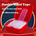 Transparent double-sided adhesive tape, strong double-sided adhesive tape, waterproof wall stickers suitable for bathrooms