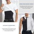 Men's Body Shaper Compression Vest Abdomen Shapewear Tummy Slimming Sheath Gynecomastia Shapers Corset Waist Trainer Fajas Tops