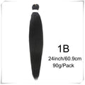 Pre Stretched Braiding Hair 26inch Kanealon for Braids Yaki Straight Synthetic Braids Hair Extension Expressions Braiding Hair