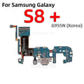 AiinAnt USB Date Charging Dock Board Port Connector Charger Flex Cable For Samsung Galaxy S8 S9 Plus + G950F G955F G960F G965F