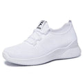2026 Spring and Autumn Fashionable Solid Color Breathable Round Toe Sneakers Casual and Comfortable Thick-soled Women's Shoes