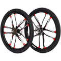 Mountain Bike Wheel Set  24 26 Inch One-Piece Wheel Rims Bicycle Wheels with Disc Brake And Shifting Function