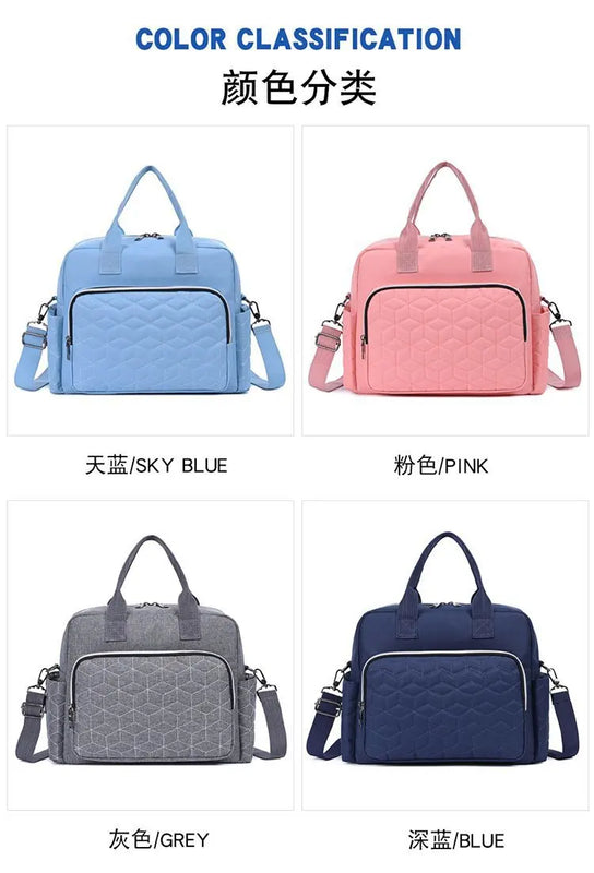 Baby Diaper Bag Nappy Bag Mummy Bag Waterproof Travel Baby Diaper Bags for Mom Stroller Mommy Maternity Totes Shoulder Bags