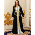 Muslim Sets Women Party Dresses Jalabiya Robe Embroidery | SAMAG