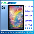 BDF 10.1 Inch Tablet Android 13, 4GB RAM 64GB ROM,1TB Expand,1280x800 IPS Screen 5000MAH Battery,GMS 3G Network,WiFi