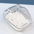 Transparent Hamster Sand Bath Mouse Box Plastic Small Bathtub Suitable for Hamsters Hamster Bathroom Mouse Box