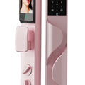 Tuya App Security Lock, Waterproof Smart Door Locks with 3D Face & Palm Recognition Camera Video, Smart Lock Suitable for Israel