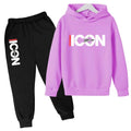 Children's Hooded Sweatshirt with Letters - 3-13 Years | SAMAG