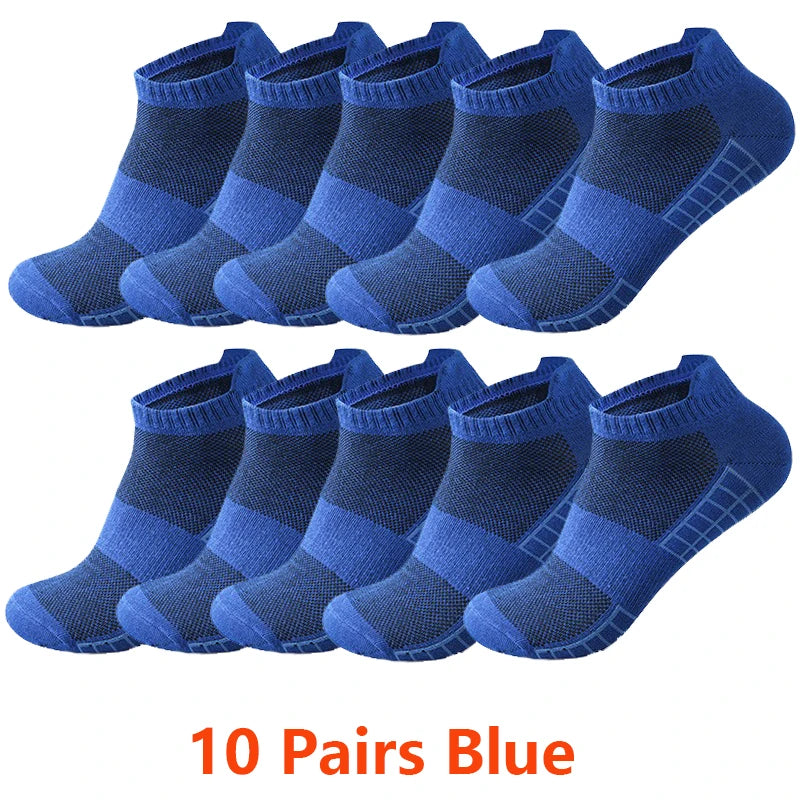 Pairs Ankle Socks Men Women Breathable Mesh Cotton | SAMAG