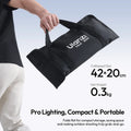 Ulanzi FOLD QS30 Softbox One-Step Setup 30cm Mini Bowens Mount Lightweigh Foldable Design for Catchlights Rim Lighting Vlogging