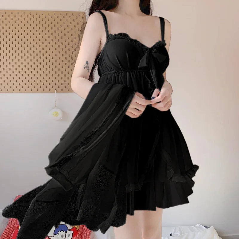 Elegant Sweet Simple Solid White Women Robe Gown Sets | SAMAG