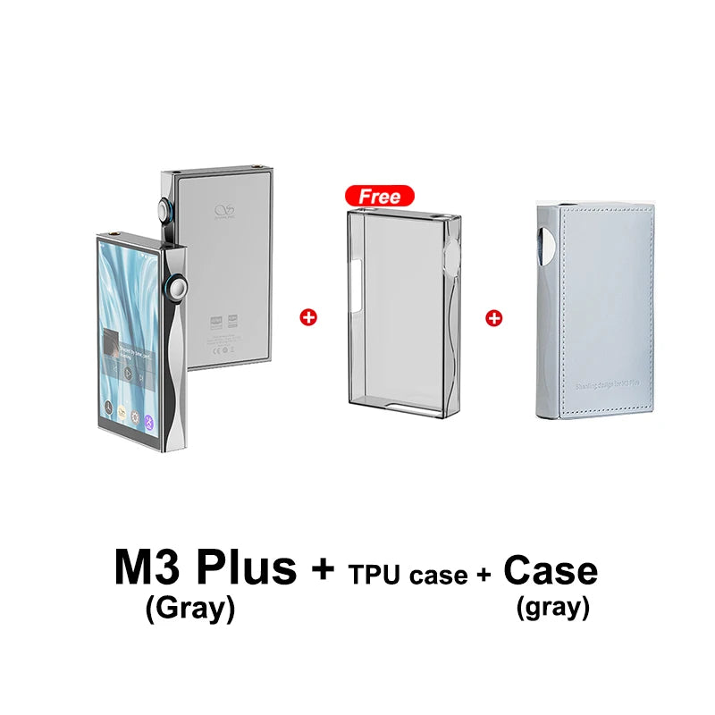 SHANLING M3 Plus HiFi Portable Music Player USB DAC AMP Open Android 13 Hi-Res Audio MP3 DSD512 PCM768 Bluetooth LDAC WiFi