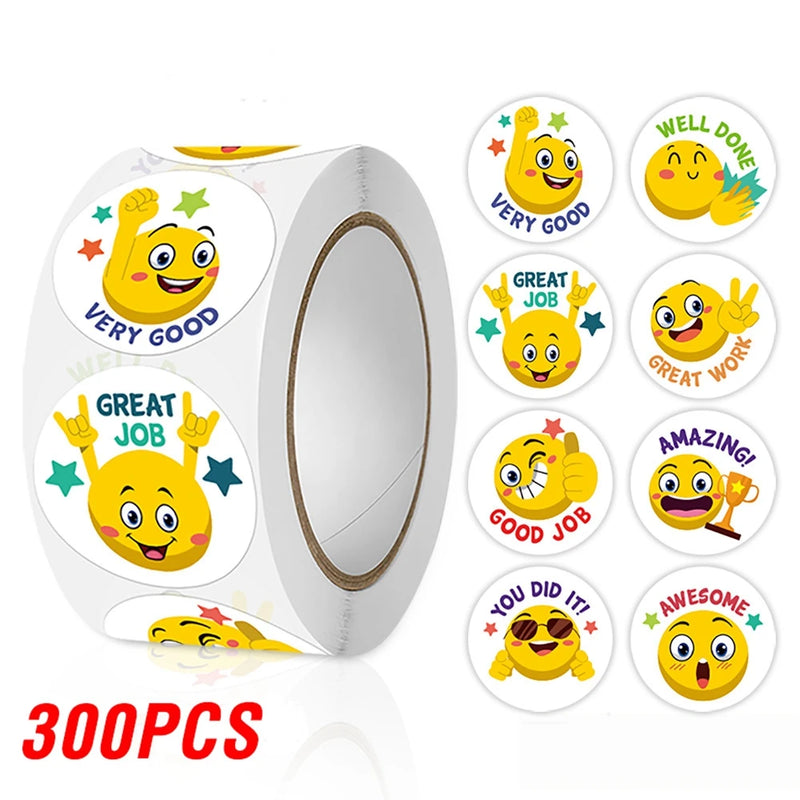 100 - Reward Stickers For Kids Teacher Cartoon Incentive - View 7 | SAMAG