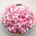 20/100/200/300/500pcs Cat Toys Cute Funny Stretch Plush Ball Cat Toy， Ball Creative Colorful Interactive Cat Puff Balls Chew Toy